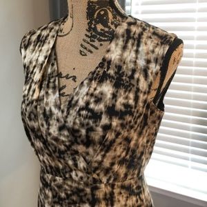 Ann Taylor Silk Blend Sheath Dress